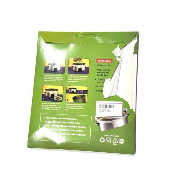 Slow Cooker Liners Disposable Cooking Bags Small Size Pot Liners - Picture 4 of 5